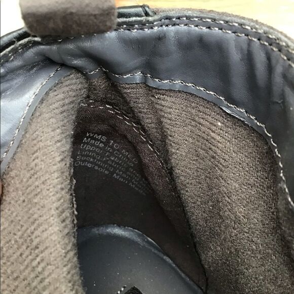 Dana Bachman Faux Suede Wedge Heel Ankle Booties Sz 10 - Picture 6 of 10